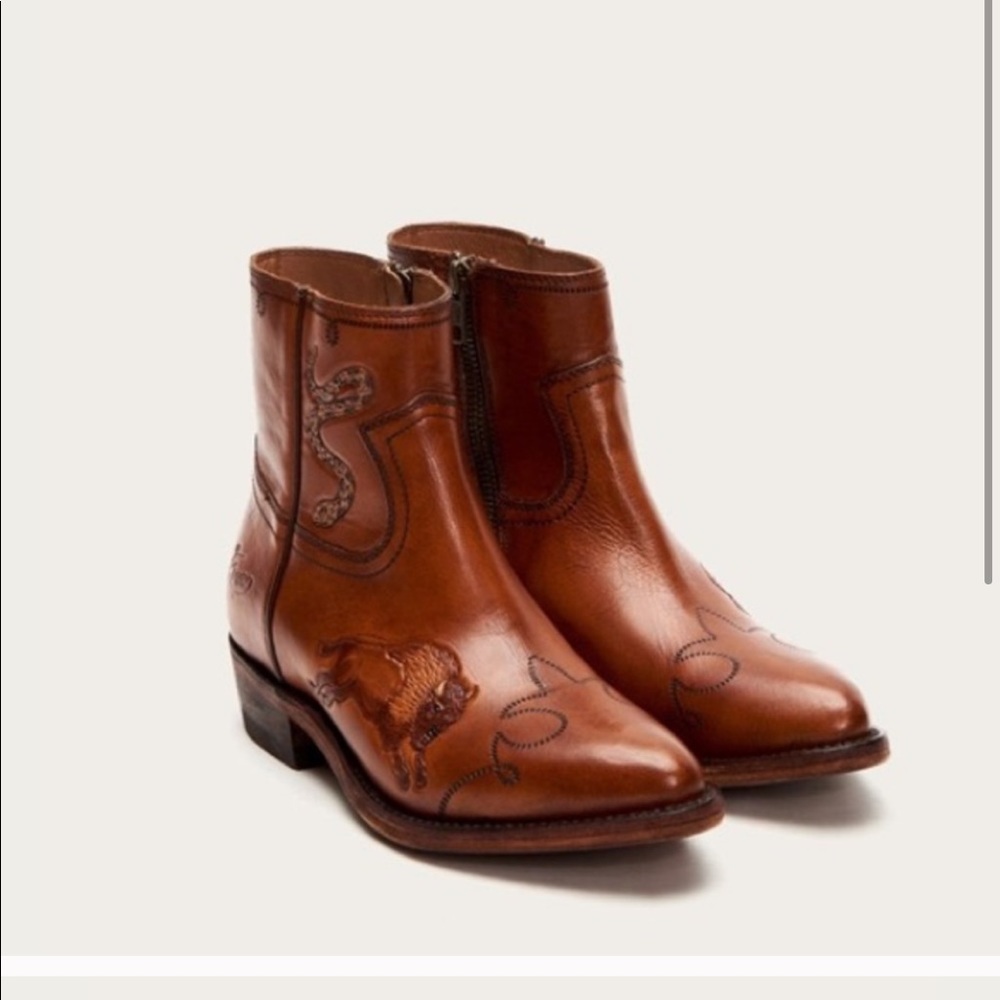 ISO Frye Billy tattoo rodeo boot